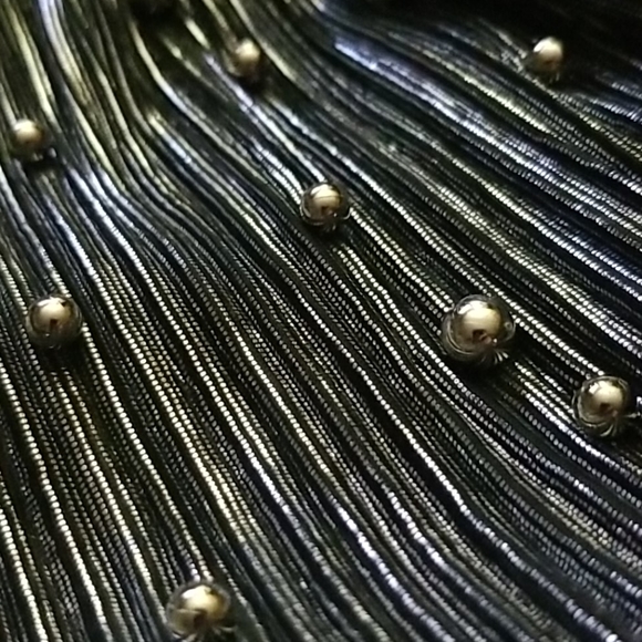 silver metallic blouse - Picture 9 of 9